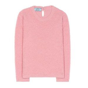 Prada Pink Crew Neck Sweater